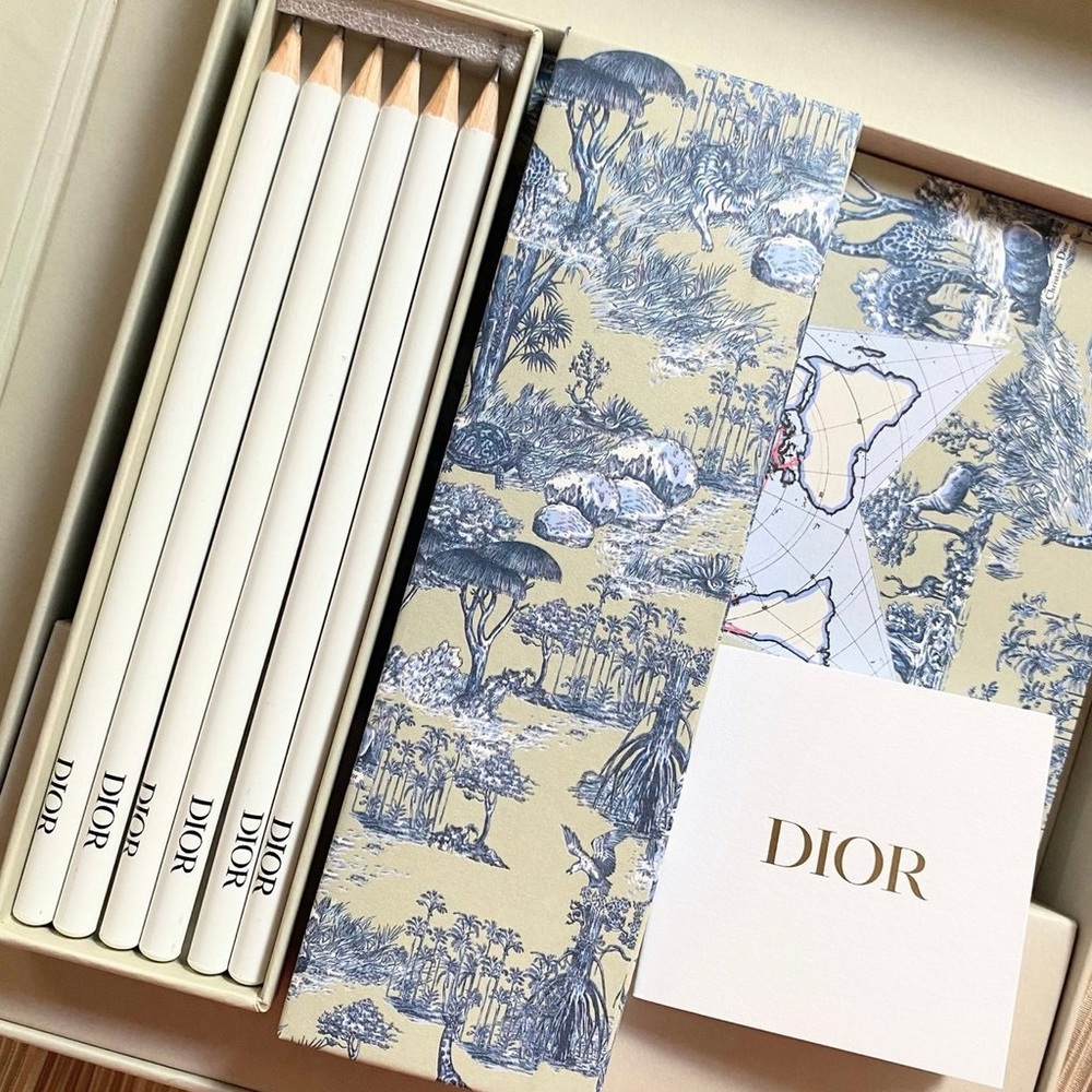 NIB Dior Stationary Set